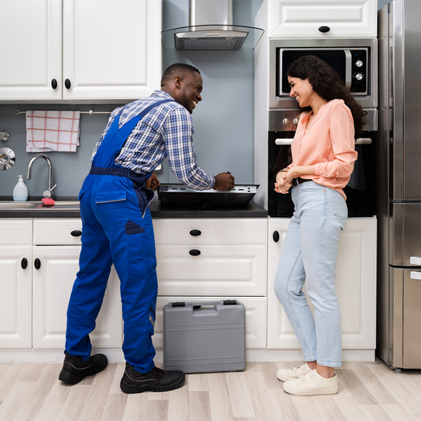 can you provide an estimate for cooktop repair before beginning any work in Fallon Montana